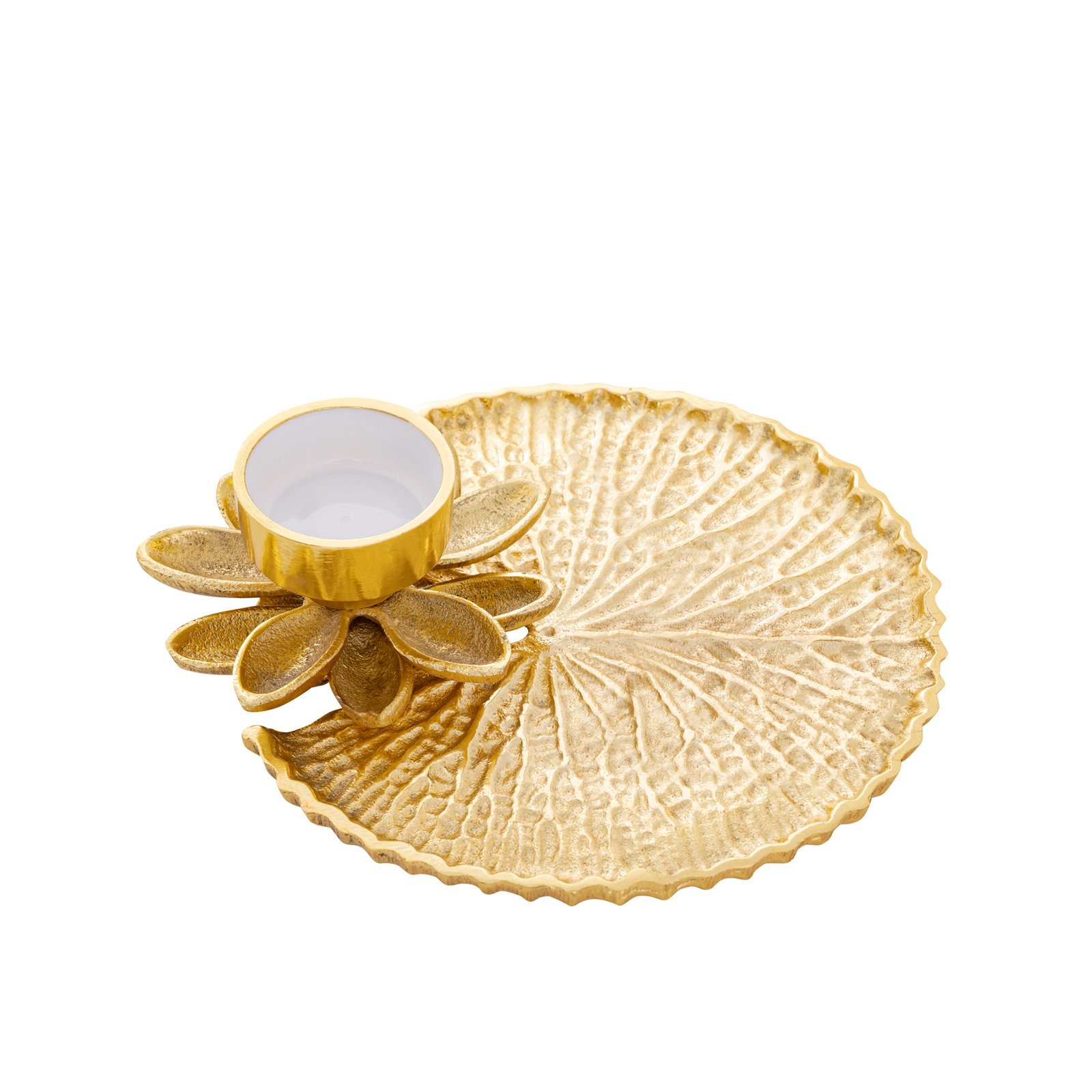 Decowill Tealight Candle Holder | Kalpvriksh Design | LxWxH - 17cmX15cmX5cm | Weight - 300g photo 5