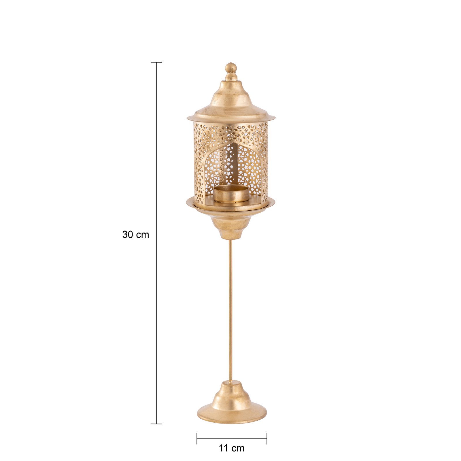 Decowill Iron Tealight Candle Stand | Tealight Candle Holder for Home Decoration photo 2